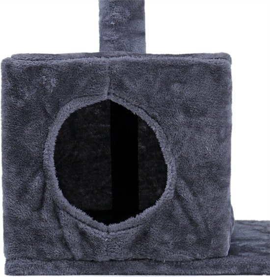 Krabpaal - Met Ruimtecapsule,Katten huis,Natuurlijke sisal, Kattenhangmat,Pluche springplatform,Speelgoedbal, Groen kussen - 6-laags Stijlvolle kattenboom .(150 cm groente