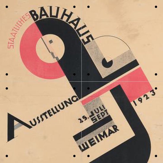 IXXI Bauhaus exhibition 1923 - Wanddecoratie - Abstract