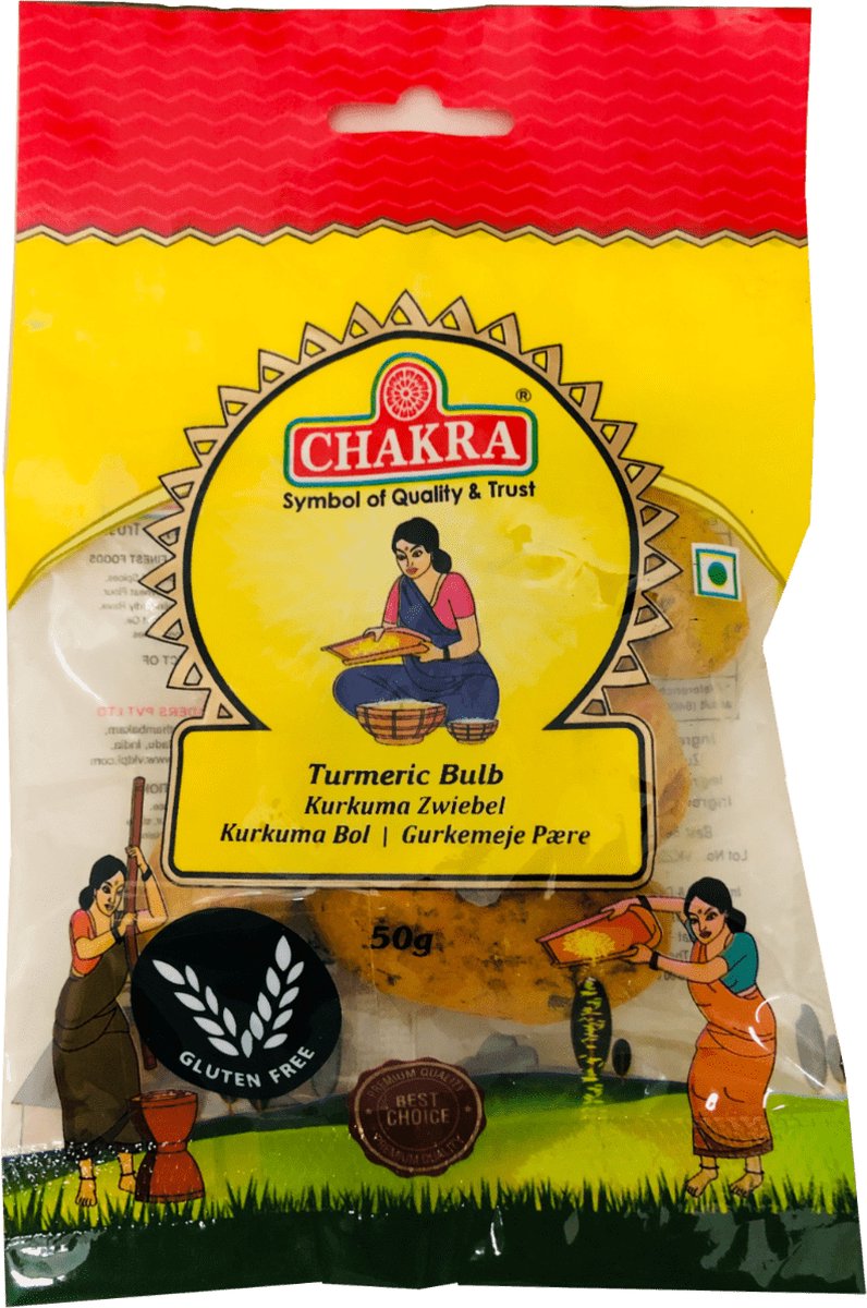 Goedkoopste Chakra - Kurkuma - Turmeric Bulb - 3x 50 g