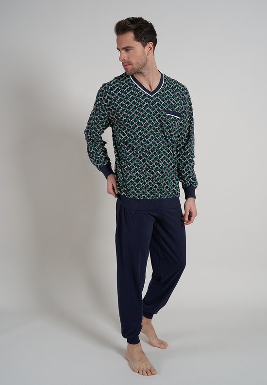 Heren pyjama V-hals | Gratis verzending | Online de mooiste pyjama's, nachthemden, ondermode en meer