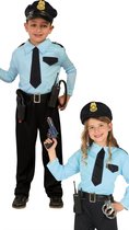 Fiestas Guirca - Kinderkostuum Politie agent(e) - 10-12 jaar