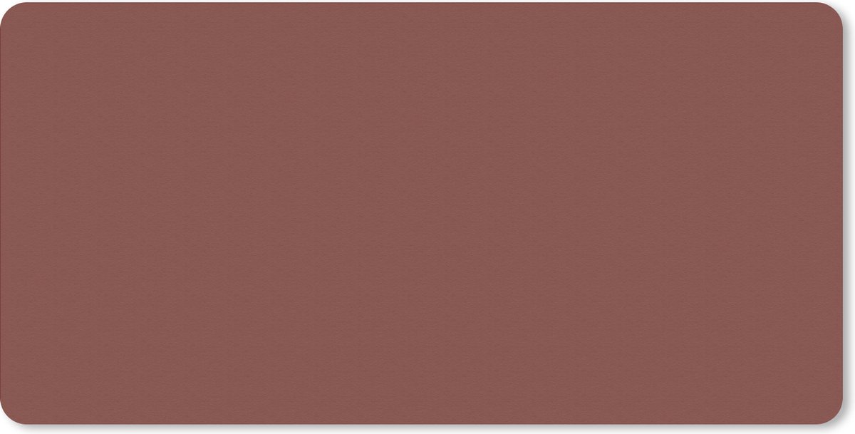 Bureau onderlegger - Muismat - Bureau mat - Palet - Rood - Interieur - 80x40 cm