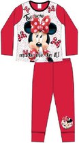 Pyjama Minnie Mouse - rouge avec blanc - Pyjama Disney - taille 116