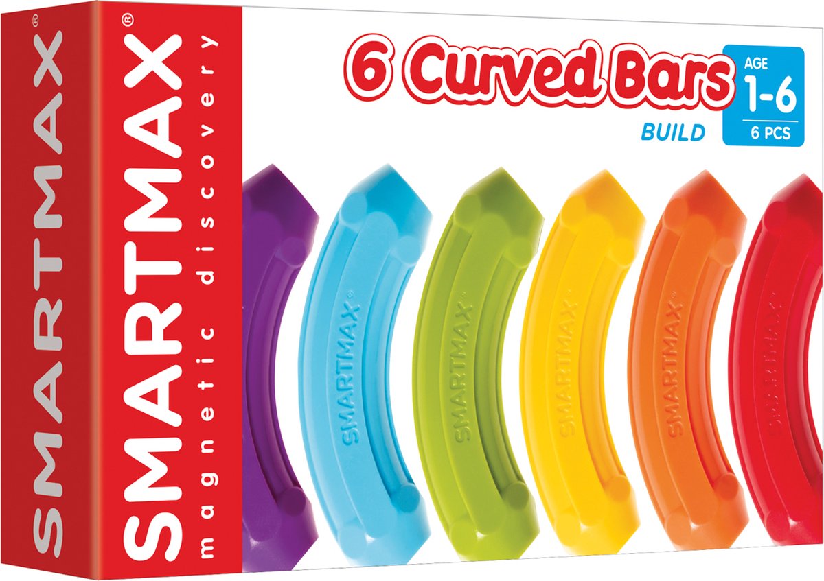 SmartMax Xtension Set - 6 Gekromde Staven