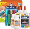 foto van Elmer's starterkit voor lijmslijm | transparante lijm | glitterlijmpennen en slijmactiverende oplossing met Tovervloeistof | 8 stuks