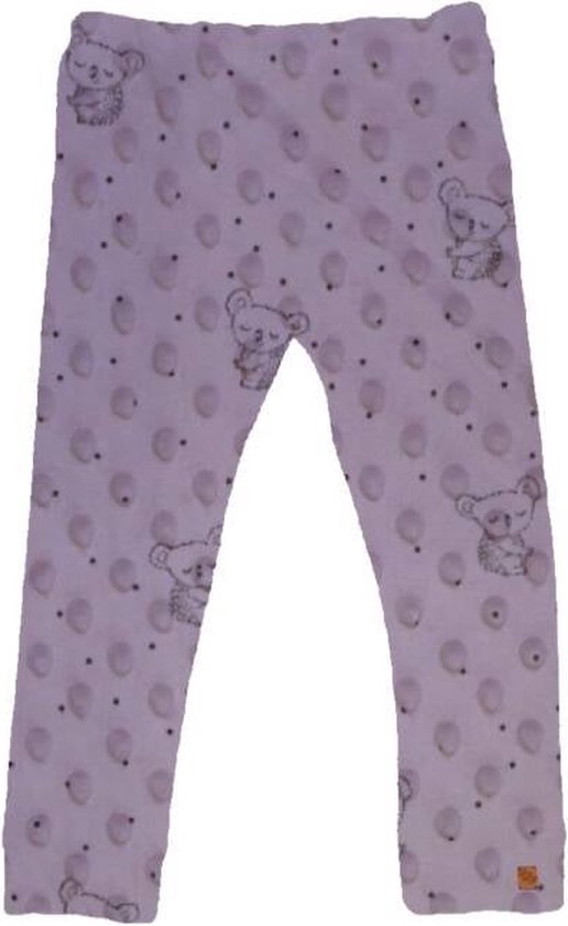 Pantalon minky koala rose