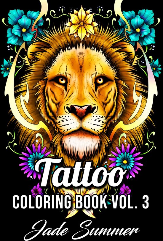 bad ethisch Onderdrukker Tattoo Coloring Book 3 - Jade Summer - Kleurboek voor volwassenen - Adult  Coloring Book | bol.com