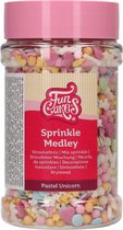 FunCakes Sprinkles Taartdecoratie - Sprinkle Medley - Pastel Eenhoorn - 180g