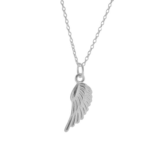 Ketting Vleugel Engel | 925 zilver | Halsketting Dames Sterling Zilver | Cadeau Vrouw