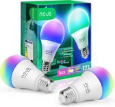NOUS P3 Smart WIFI Bulb RGB E27 (2stuks)