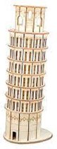 Houten modelbouw - Leaning Tower of Pisa - Miniatuurbouw hout