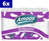 Papier toilette Amoos 3 plis 72 rouleaux - papier toilette (6 x 12 rouleaux) - Extra doux