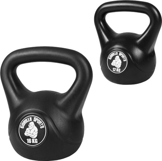 Kettlebell In Vinile G5 HT SPORT Da 2 Kg – Peso In Ghisa Rivestita, Per Allenamento Forza E Cardio