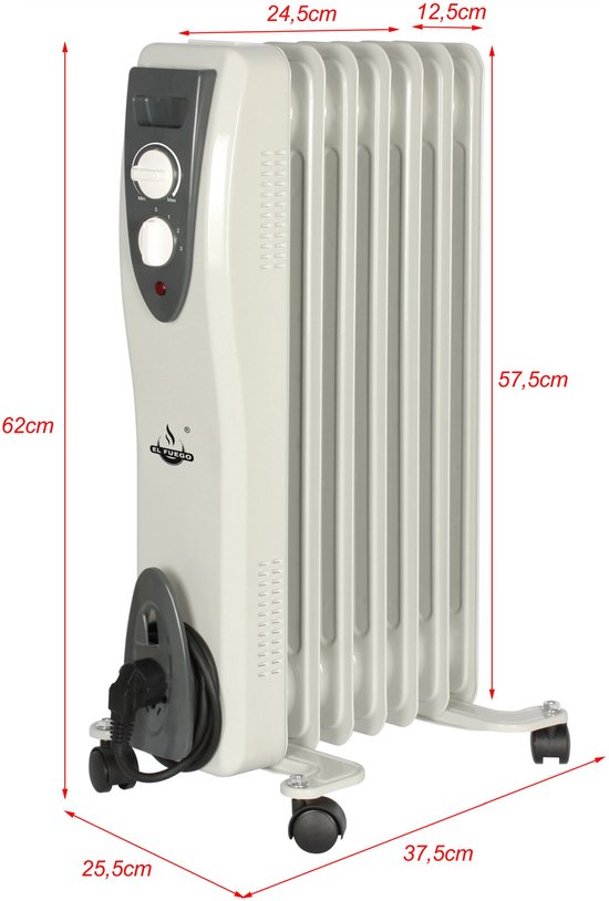 ② appareil de chauffage, radiateur électrique mobile — Chauffage &  Radiateurs — 2ememain