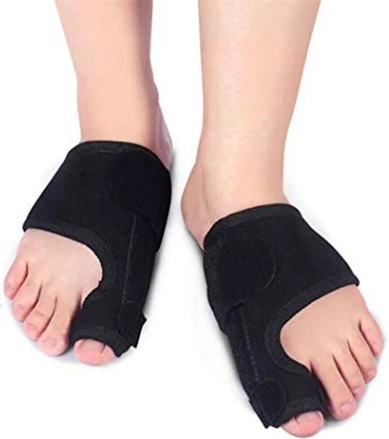 Foto: Teen brace 1 stuk links dikke teen teen spreider ondersteuning correctie pijnvermindering tenenspreiders zacht flexibel en hygi nisch one size hallux valgus