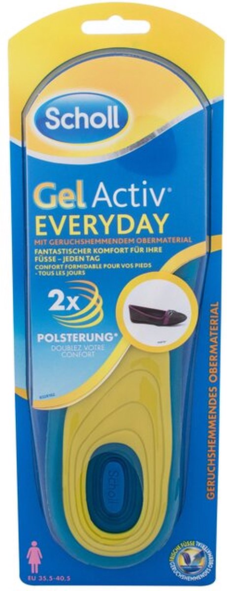 Scholl ActivGel Inlegzolen – Vrouw – Maat 35,5 - 40,5 – 1 Paar | bol.com