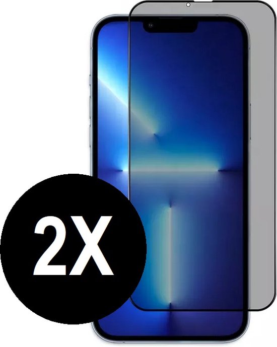 Screenz® - Matte Screenprotector geschikt voor iPhone 13 Mini - Tempered glass - Screen protector geschikt voor iPhone 13 Mini pro - Beschermglas - Mat Glasplaatje - 2 stuks