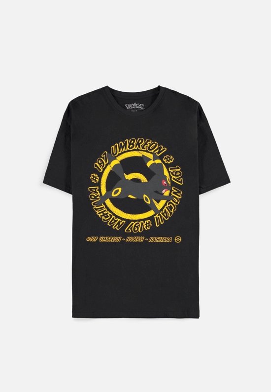 Pokémon - Umbreon Heren T-shirt - XL - Zwart