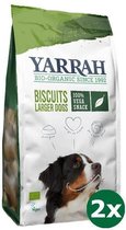2x500 gr Yarrah dog vegetarische koekjes hondensnack NL-BIO-01