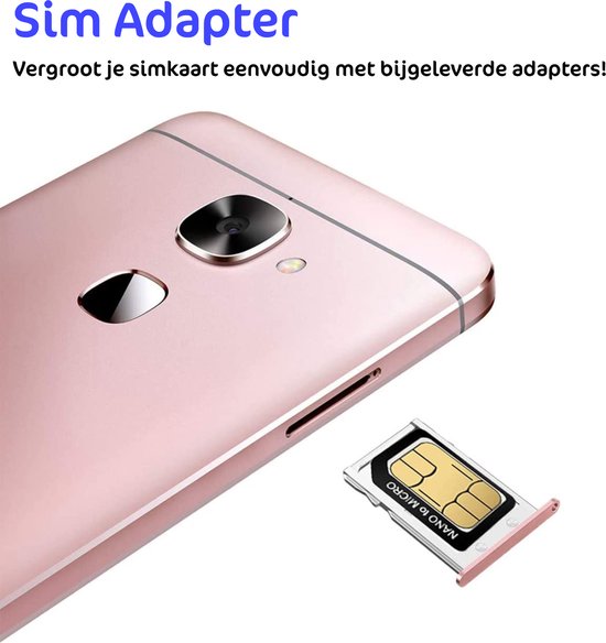 10x Set d'adaptateurs Nano + Micro Sim + Outil de retrait de carte SIM -  Adaptateur de... | bol.com