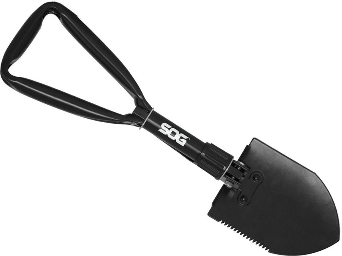 SOG Knives pioneerschop Entrenching Tool carbonstaal - zwart