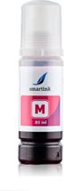 Geschikt inkt Epson 102 Ecotank Magenta 85 ml. inktfles - Smart Ink Huismerk