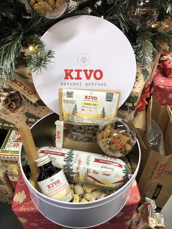 Kivo Kerstblik voor jouw hond - een heerlijk feestmaal