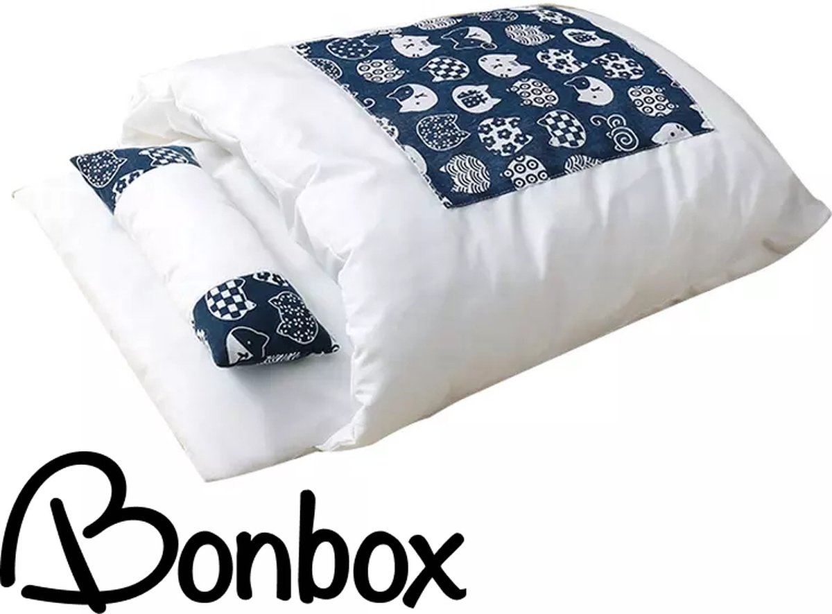 Knusse knuffelzakdeken katten - zelfwarmende dekens - maat S - Anti anxiety - Japanse stijl - geschikt voor IKEA poppenbed - dekbed voor katten -Bonbox Shop