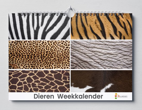Weekplanner Dieren 35x24CM Luxe Weekplanner Met Hoge Kwaliteit Foto weekplanner-dieren-35x24cm-luxe-weekplanner-met-hoge-kwaliteit-foto