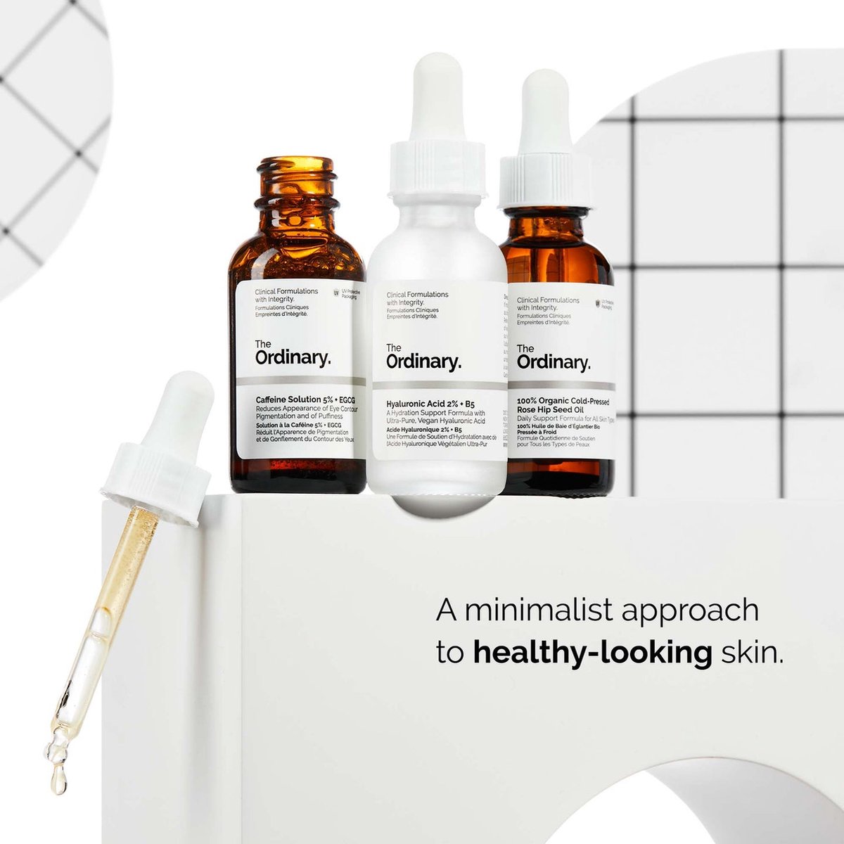 The Ordinary The Skinimalist Set - Acide hyaluronique 2% + B5 ...