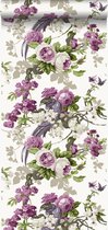 Papier peint Origin Oiseaux de paradis violet - 326152-53 x 1005 cm