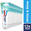 Aquafresh White & Shine tandpasta voordeelverpakking 12x75 ml