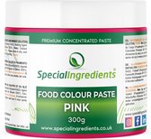 Geconcentreerde Voedingskleur Pasta - Roze - 300 gram