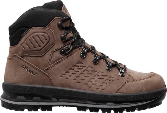 Grisport Eiger Mid Grijs Wandelschoenen - Waterdichte Premium Mid-Cut Schoenen Voor Optimaal Comfort