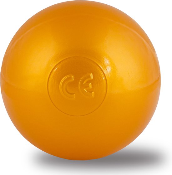 Ballenbak ballen 50 stuks Kidsdouche Ø 7 cm - Goud - Gouden ballenbad bal - baby speelgoed - Kidsdouche