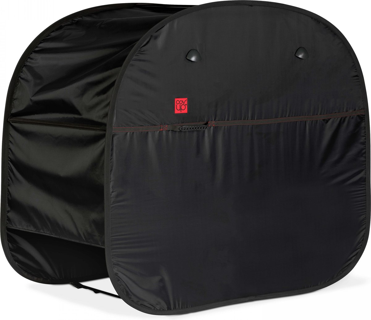 Oviala - Pop'Up beschermhoes voor XL-barbecue in zwart polyester - Housse Pop'Up