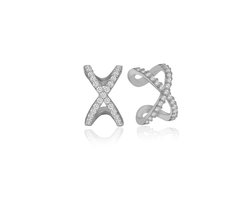EarCuff Met Zirkonia Zilver (sterling925) cadeau voor haar