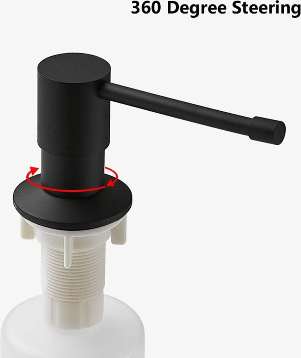 Franke Active keuken inbouw zeepdispenser graniet Coffee cream 112.0633.091