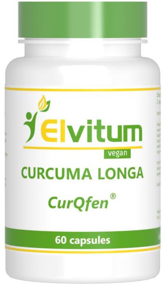 Elvitum Curcuma longa curqfen 60 Capsules