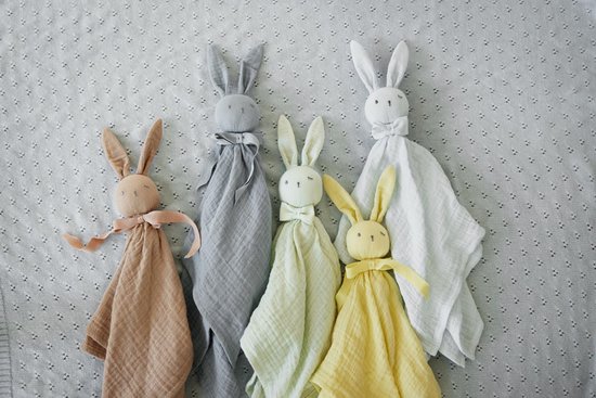 Elodie Blinkie doudou - Doudou - Doudou lapin - Doudou Bonnie - Doudou blanc