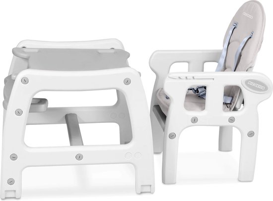 Sinco 5-in-1 voedingsstoel, grijs van Baninni — afbeelding 3