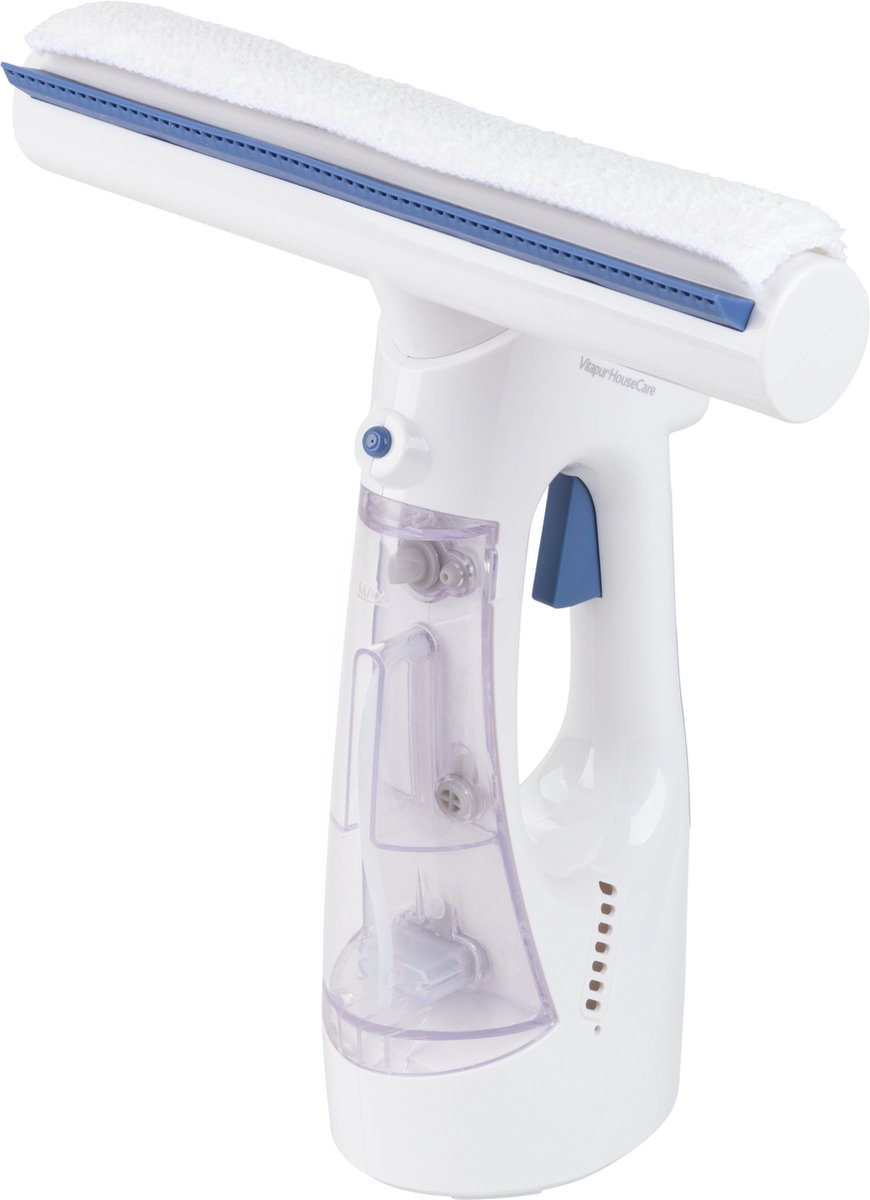 Goedkoopste Vitapur Raamwisser - Ramentrekker - Ruitenreiniger - Draadloos - Oplaadbaar - 28 cm breedte - Wit