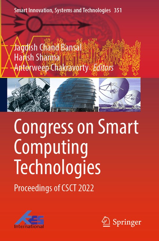 Smart Innovation, Systems and Technologies351- Congress on S ... - cover