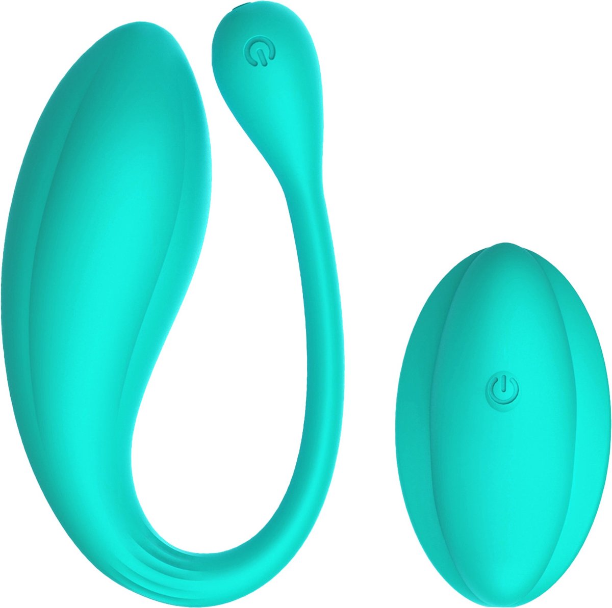 Limitless - RL1 - Vibrerend Eitje met Afstandsbediening - Turquoise