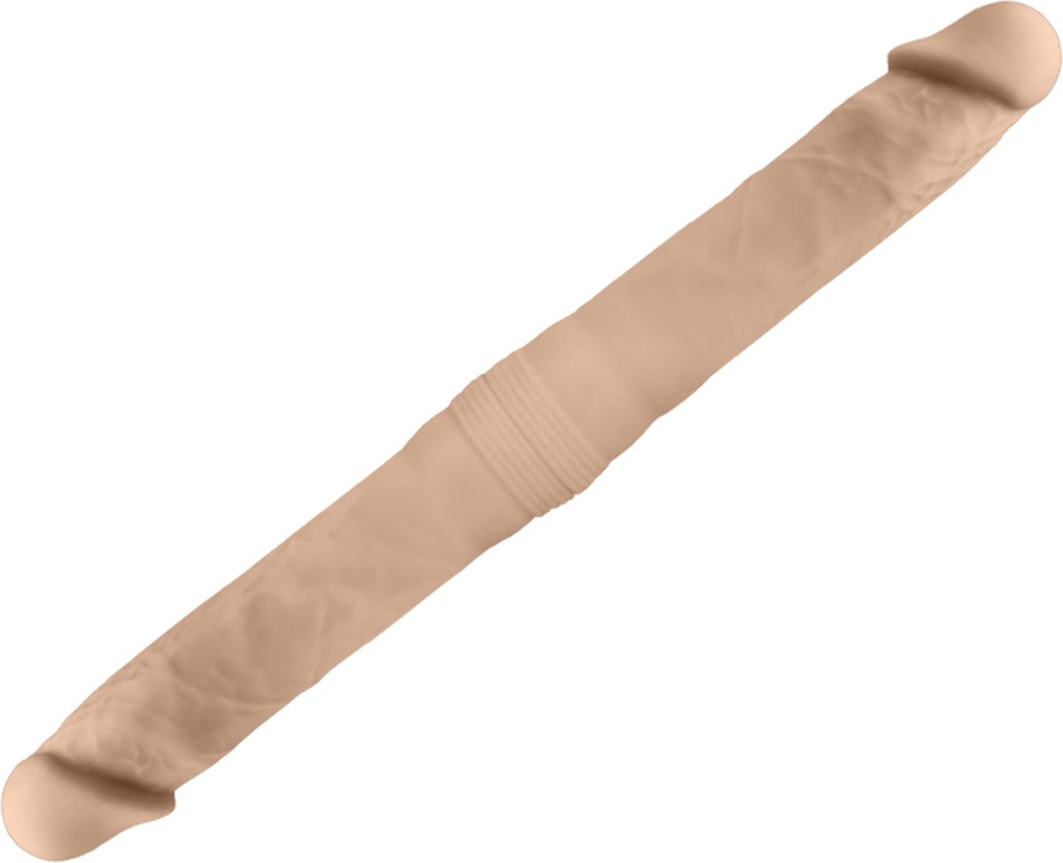 Double Dildo Dual Density Double Dong S flesh