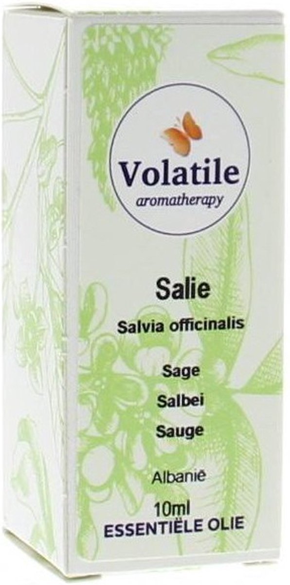 Goedkoopste Volatile Salie Officiniale - 10 ml - Etherische Olie