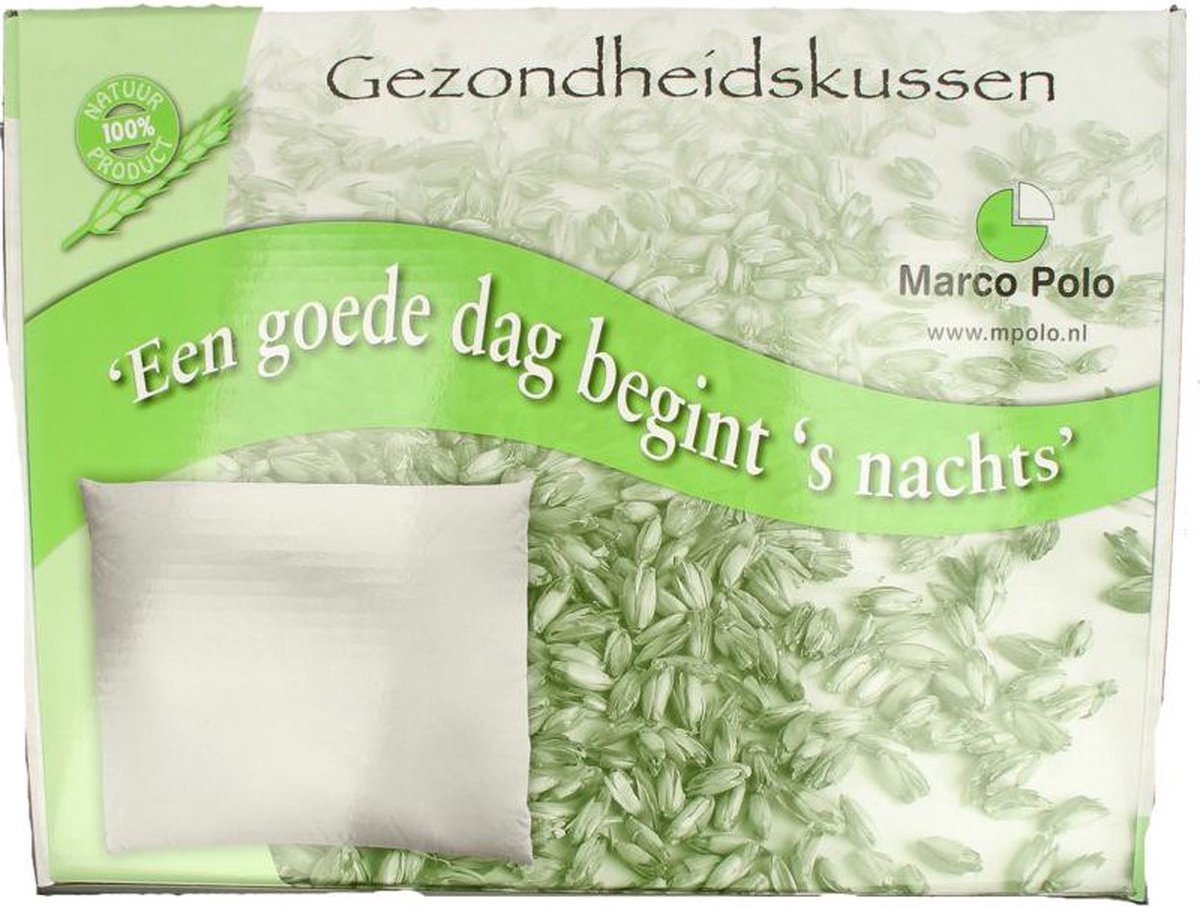 Marco Polo Boekweit kussen bio 50 x 60