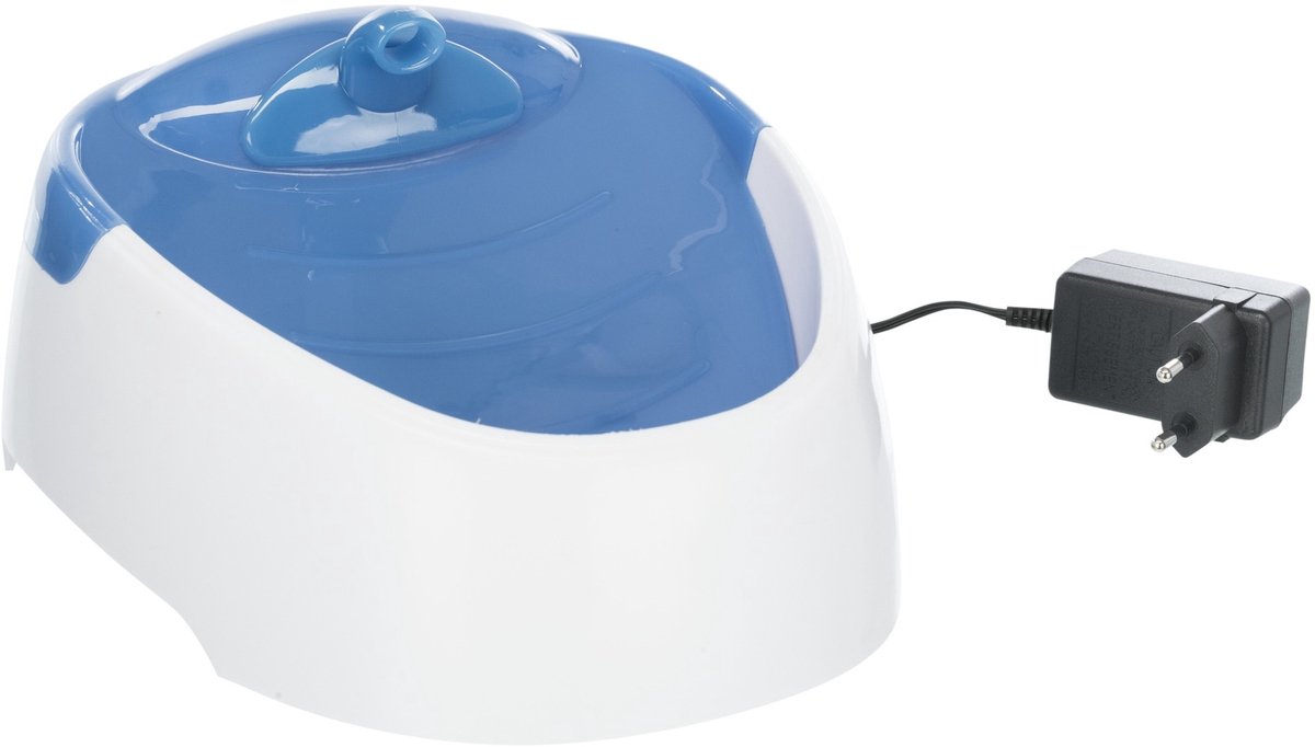Bol.com Trixie Duo Stream - Drinkfontein - 1 liter - Bruisend of zachte straal - Natuurlijke koeling aanbieding