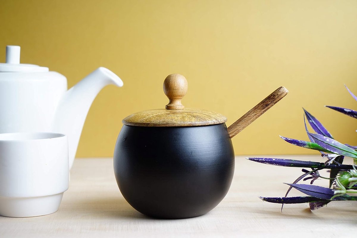 KRXSOBNV, Kruidenpotten, suikerpot in Japanse stijl met