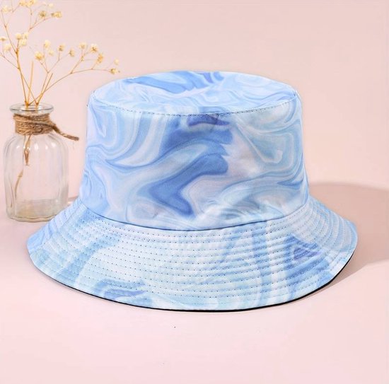 FLIPFLOP CLUB® Chapeau bob à ondulation goutte Water | Accessoires de vêtements pour bébé pour festival - Vacances - Chapeau de pêcheur - Chapeau de pêcheur - Unisexe - Casquette de pêcheur - Chapeau de Sun - Chapeau de soleil